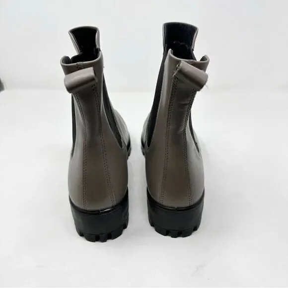 Ecco Grey Leather Chelsea Slip On Boot Size 10-10.5 Modtray - Picture 5 of 9